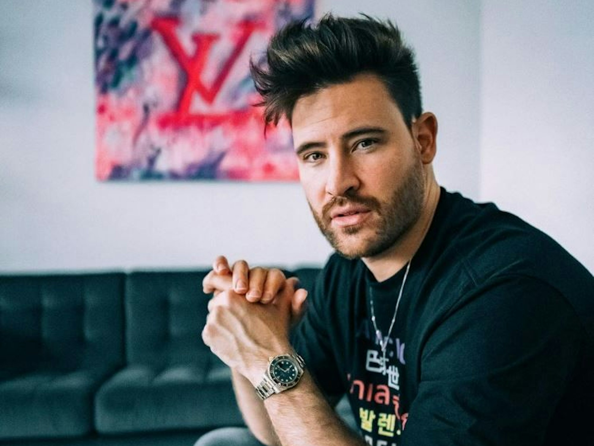 Das Foto hat YouTuber Marc Eggers am 4. Februar 2021 auf seinem Instagram-Kanal veröffentlicht.