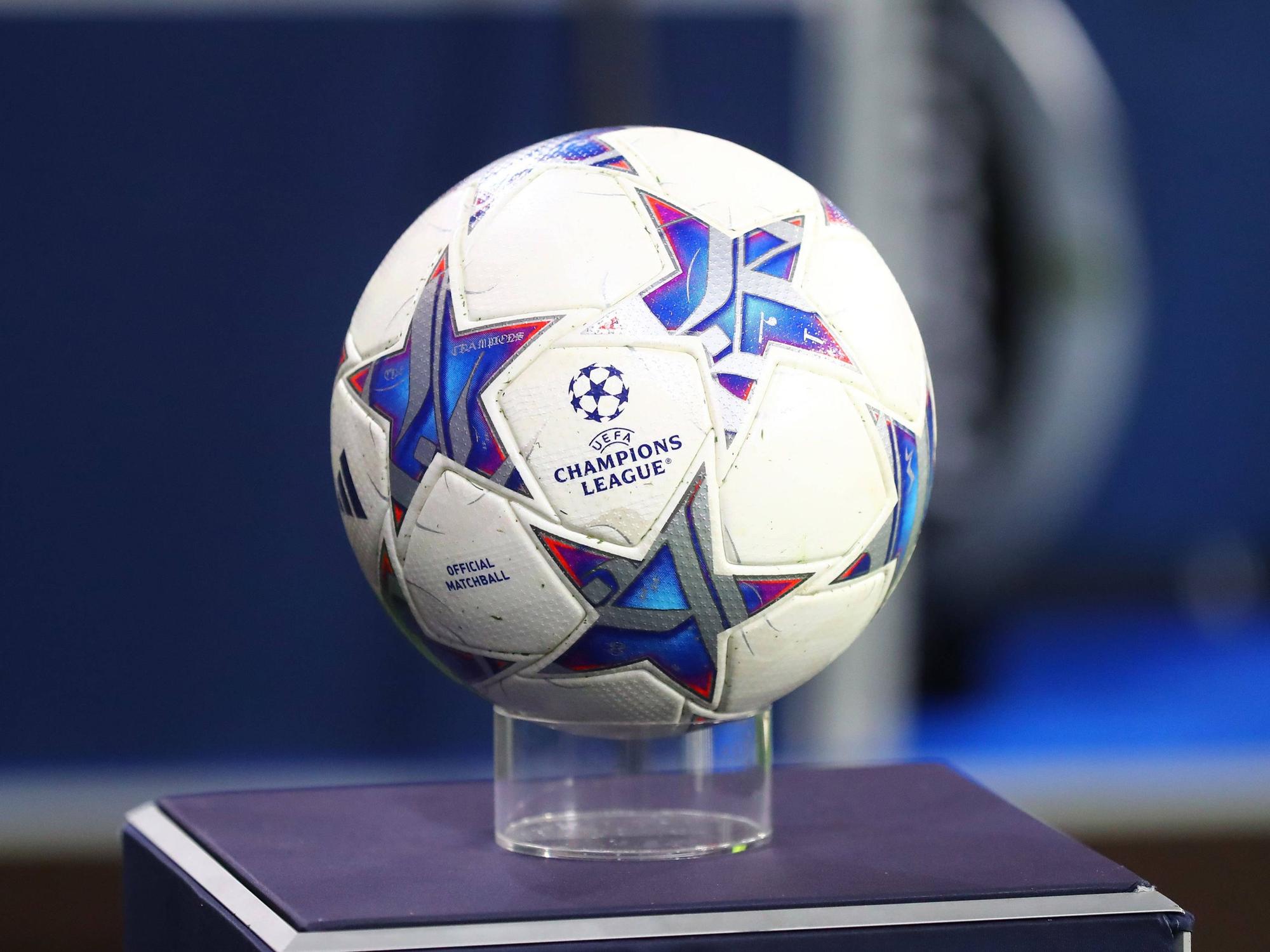 Der Ball der UEFA Champions League.