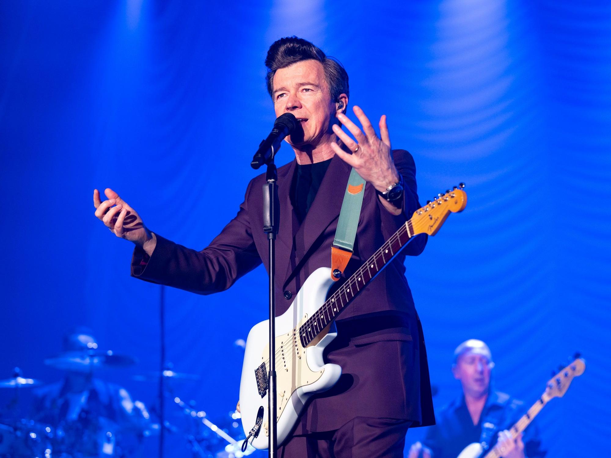 Rick Astley gab ein Konzert im Palladium.