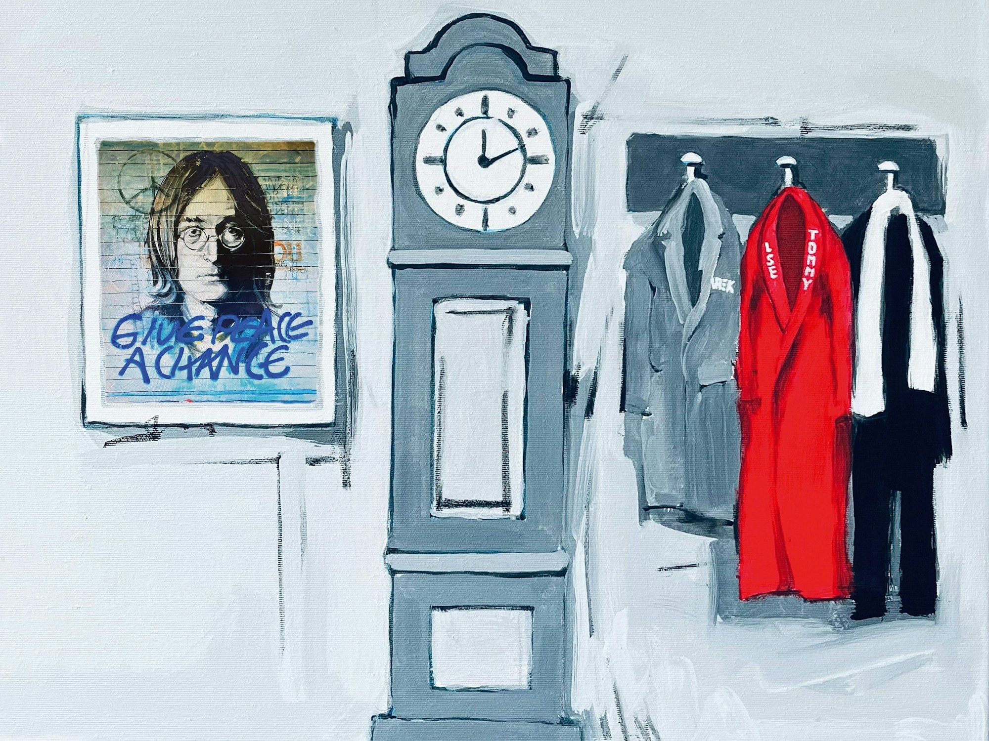 Bühnenbild von Tommy Engel.