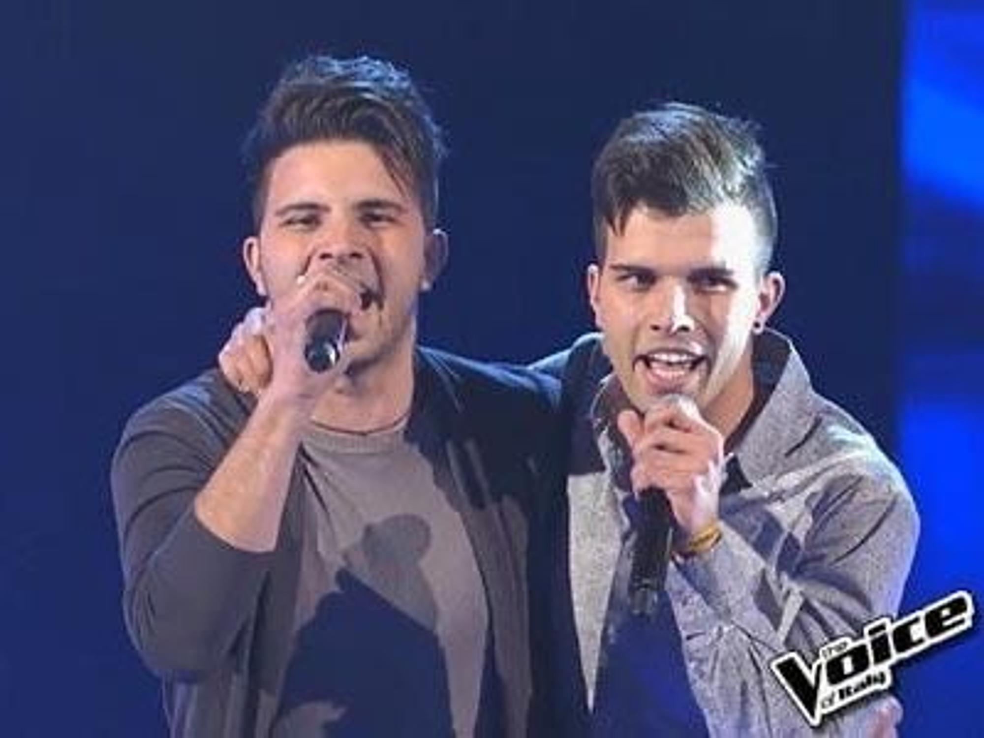 Pasquale und Michele Tibello im TV.