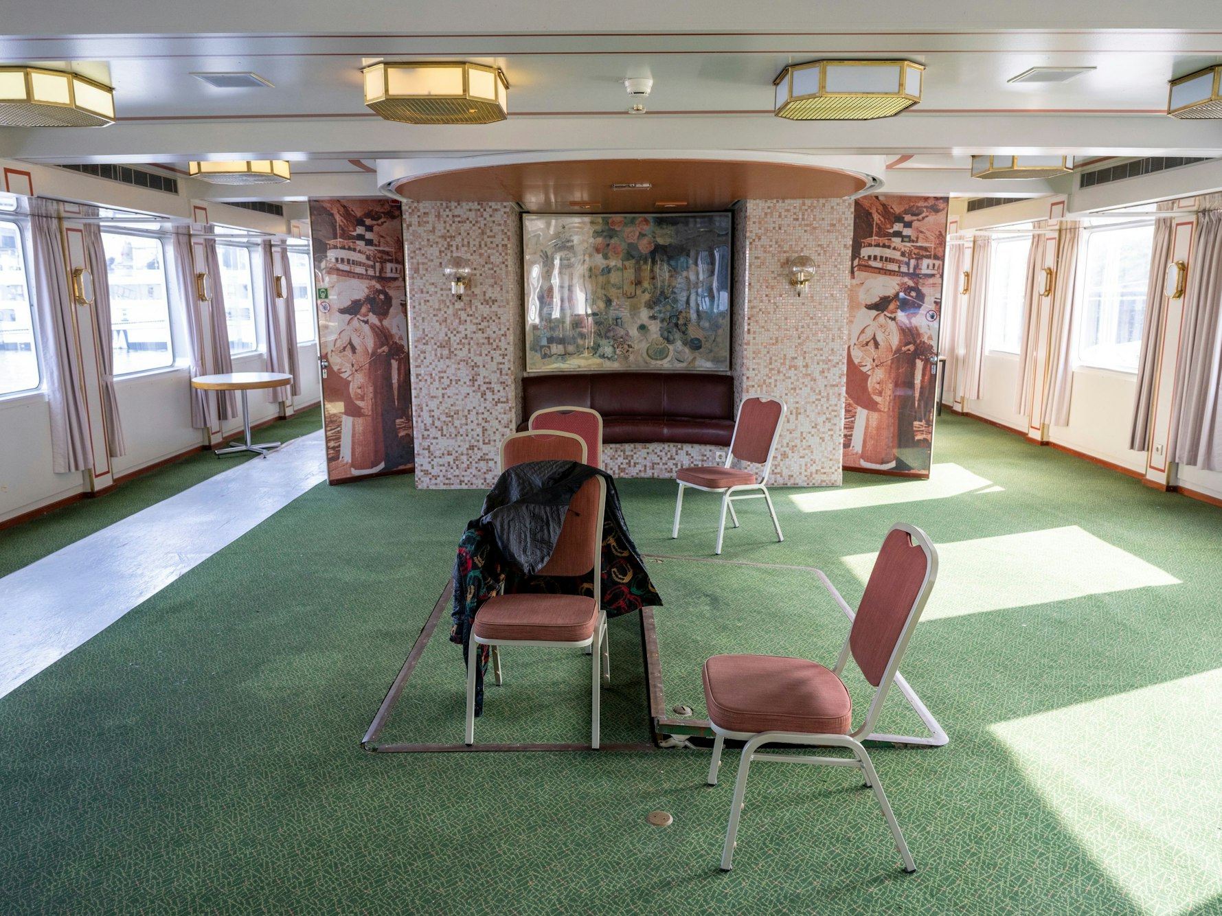 Noch im Bau: Unter Deck werden Gäste ein außergewöhnliches Museum betreten.