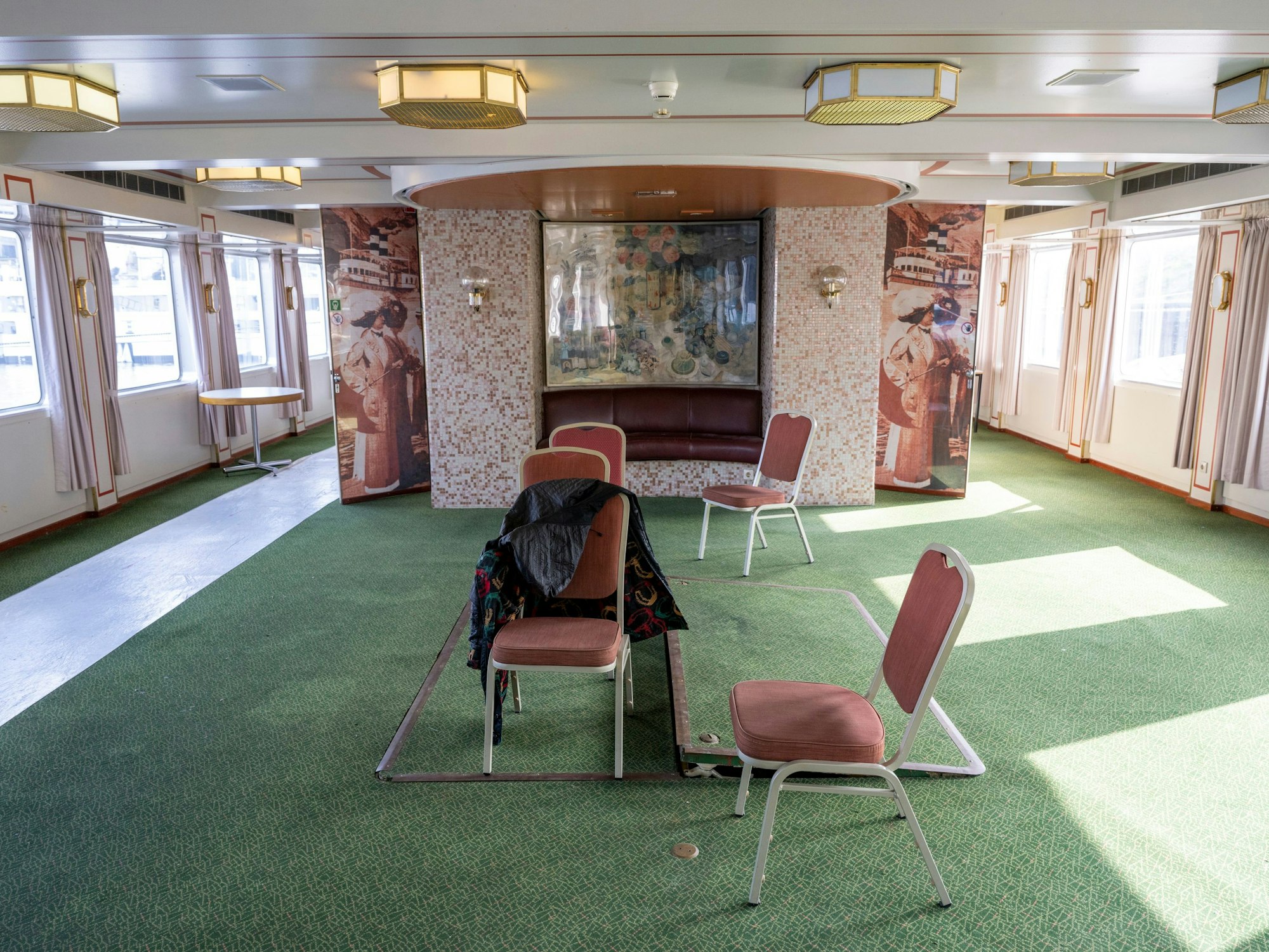 Noch im Bau: Unter Deck werden Gäste ein außergewöhnliches Museum betreten.