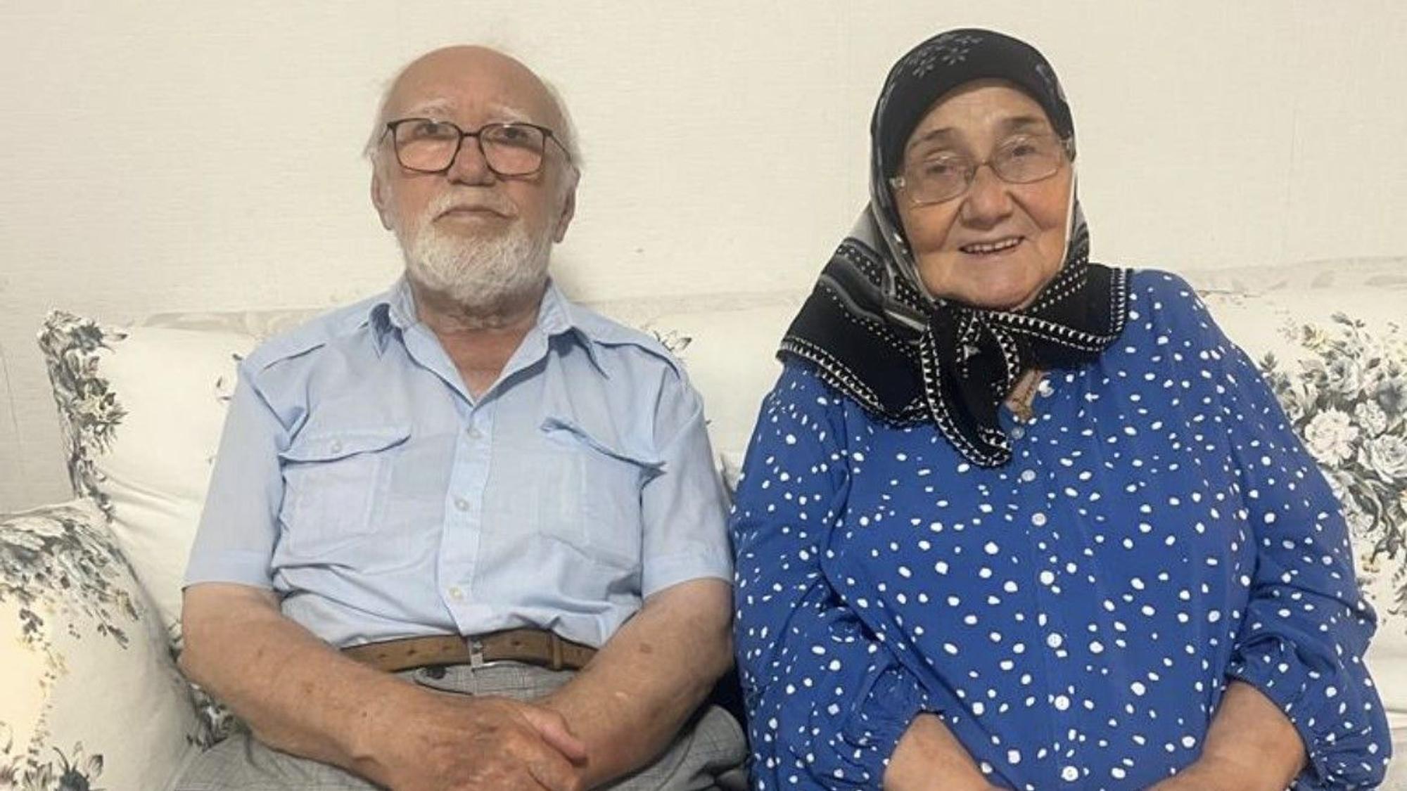Filiz Kalamans Mutter Firdevs Kalaman (78) und ihr Vater Mehmet Kalaman (92)