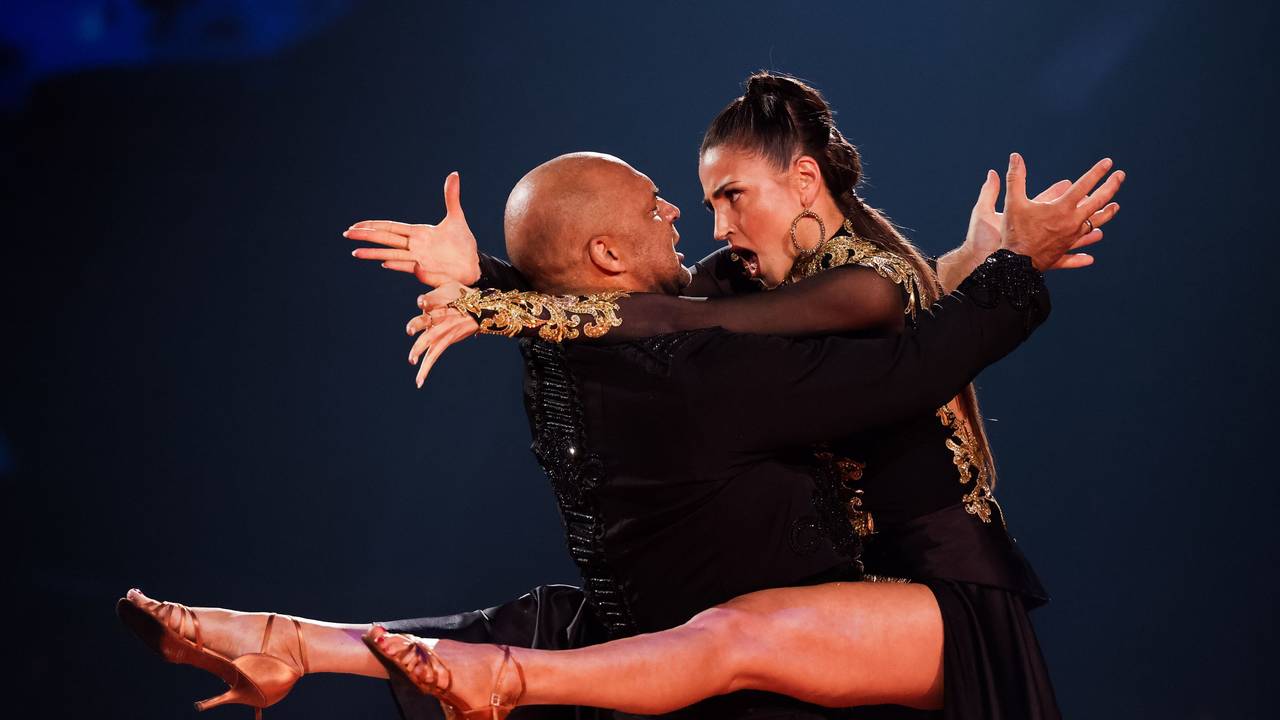 Detlef D! Soost, Coach, und Ekaterina Leonova, Profitänzerin, tanzen in der RTL-Tanzshow «Let's Dance» auf dem Parkett im Coloneum.