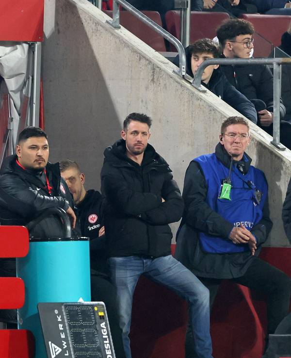 Mark Uth beim Spiel des 1. FC Köln gegen Eintracht Frankfurt.