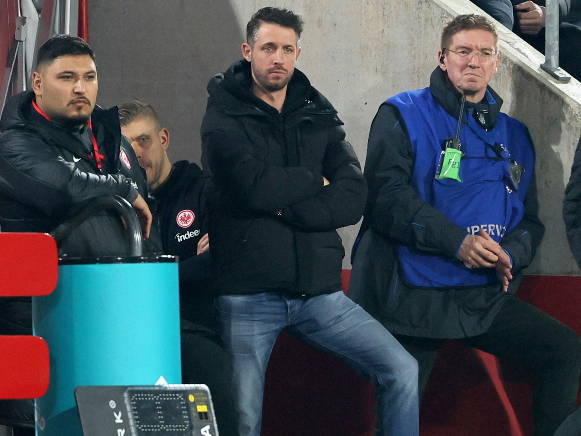 Mark Uth beim Spiel des 1. FC Köln gegen Eintracht Frankfurt.