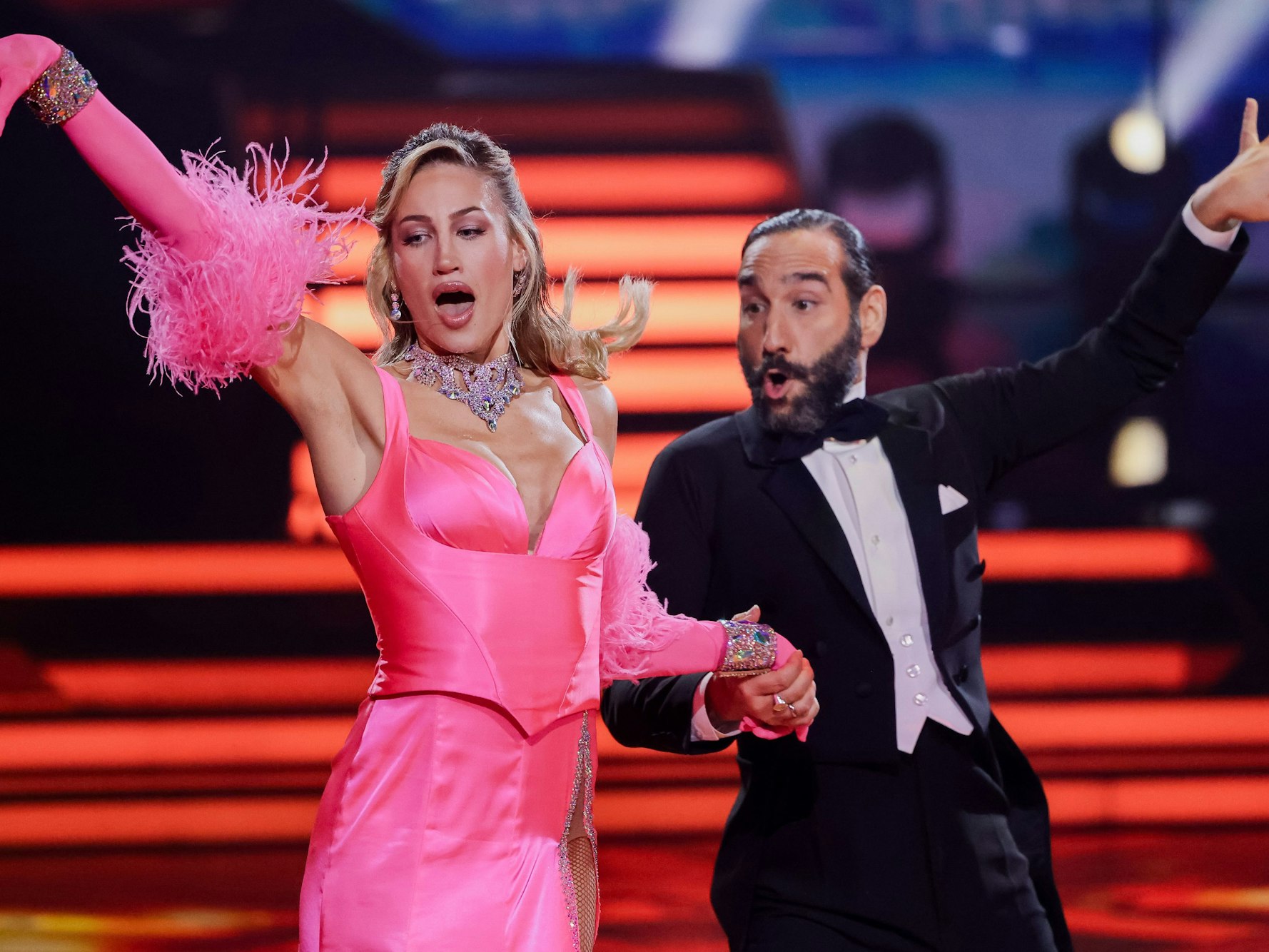 Lulu und Massimo in Show 3 bei „Let's Dance“