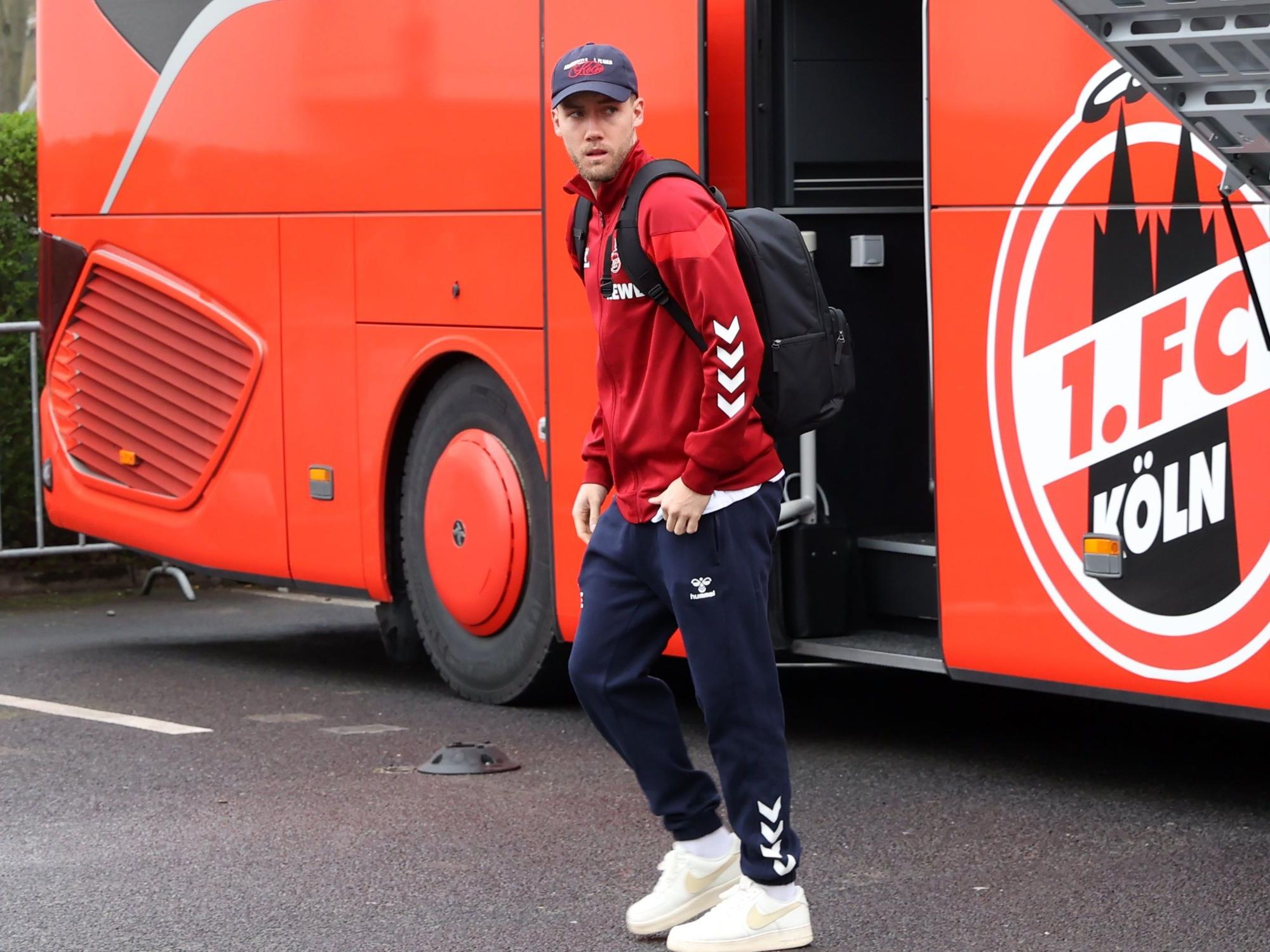 Luca Waldschmidt vor dem Aufbruch ins Trainingslager.