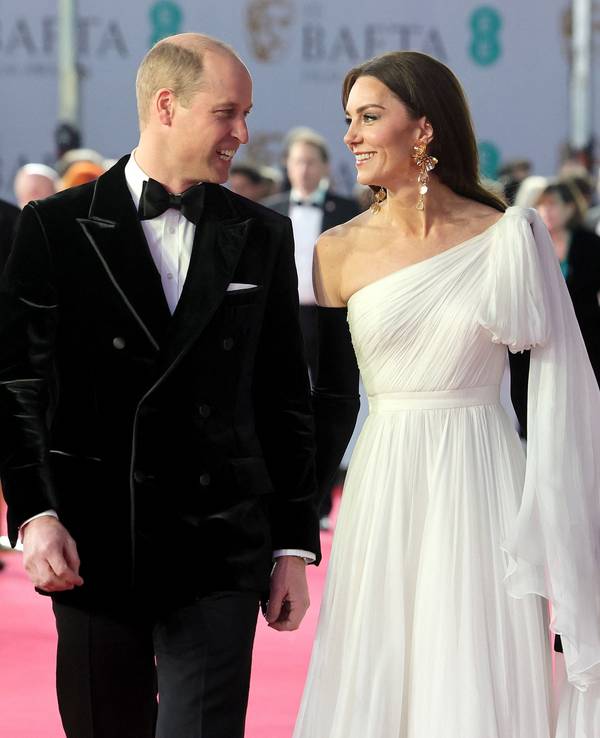 Prinz William und Prinzessin Kate am 19. Februar 2023.