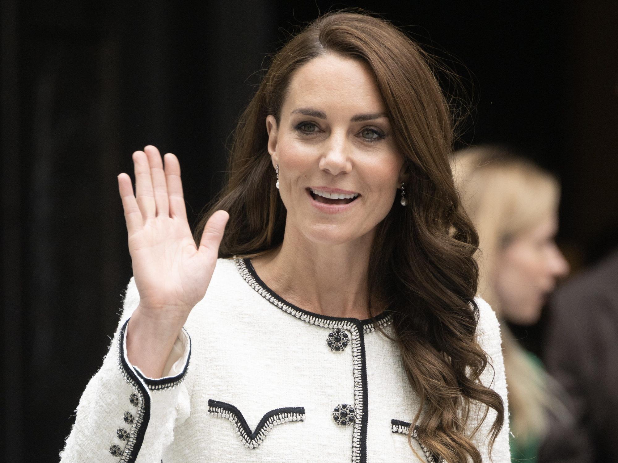 Prinzessin Kate, hier im Juni 2023 bei einem Besuch zur Wiedereröffnung der National Portrait Gallery nach einem dreijährigen Renovierungsprogramm.