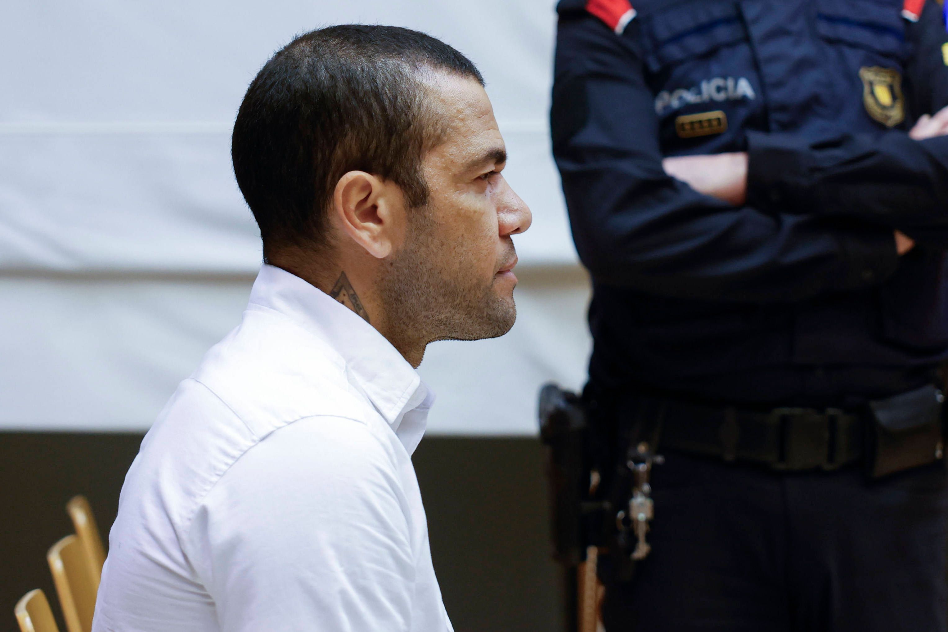 Dani Alves in Barcelona vor Gericht