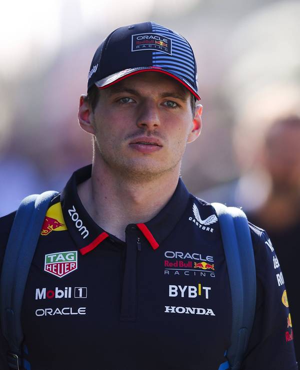 Max Verstappen am Rande des Großen Preises von Australien in Melbourne.