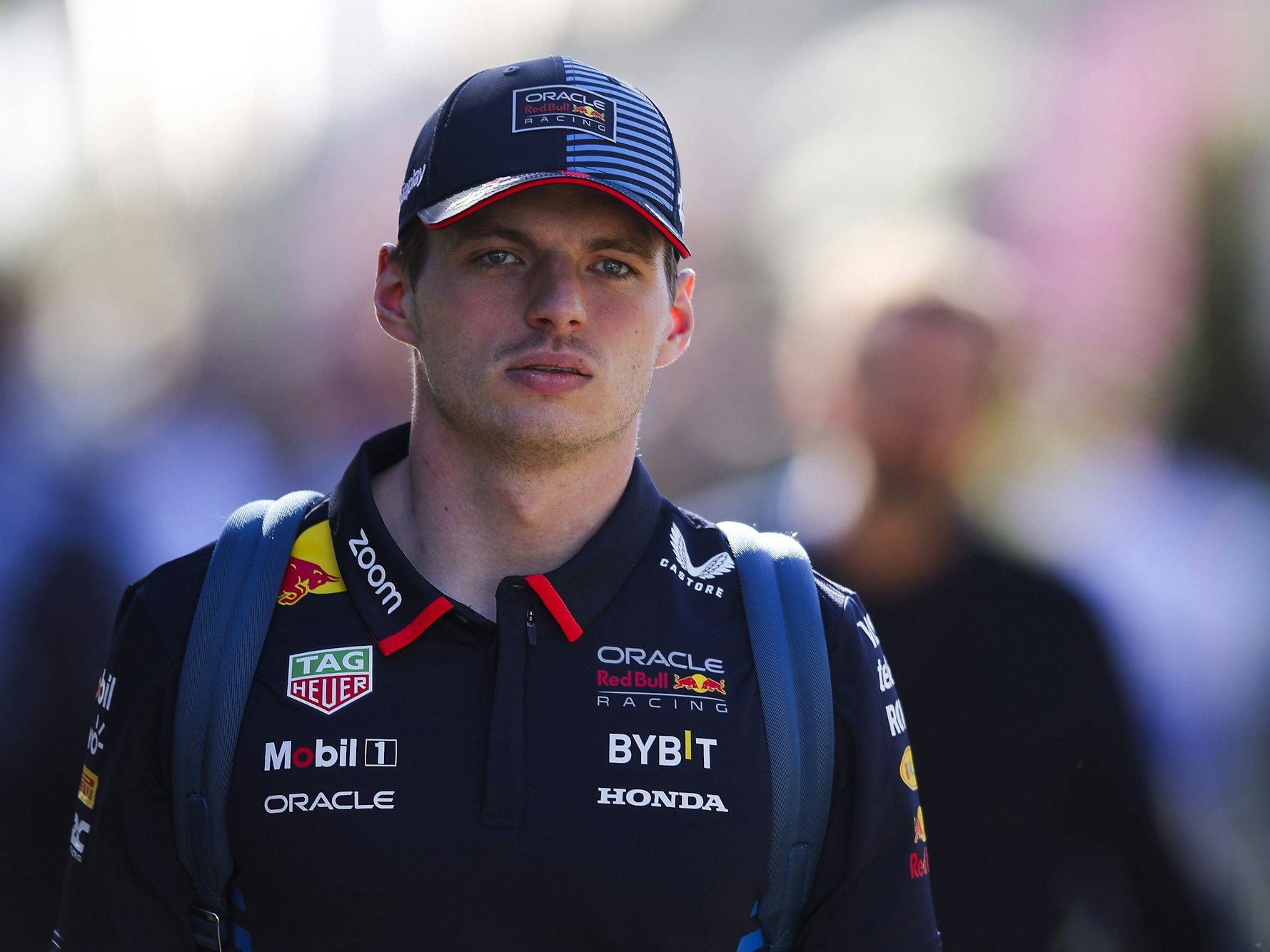 Max Verstappen am Rande des Großen Preises von Australien in Melbourne.