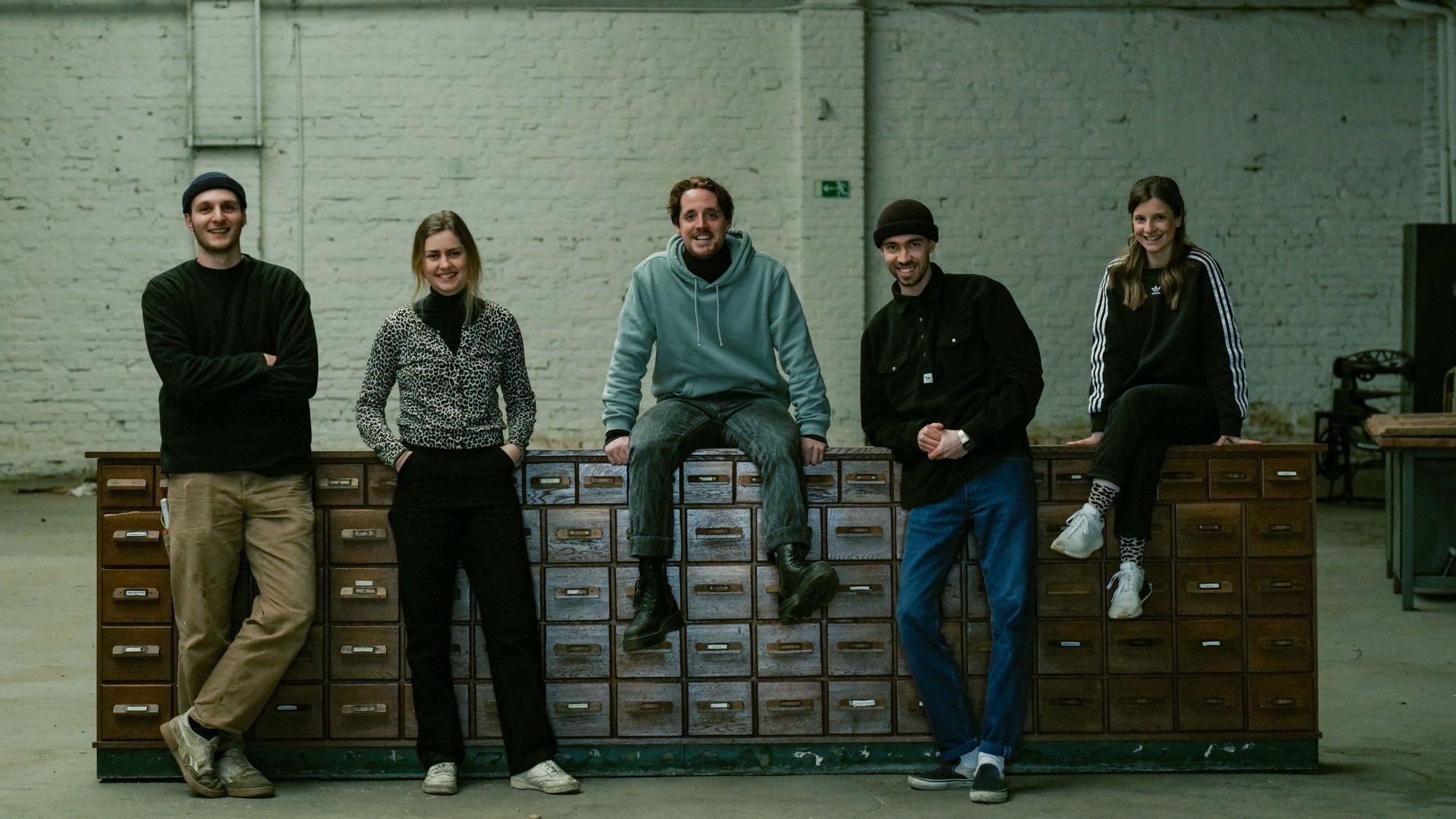 Mark Vomberg und sein Team.
