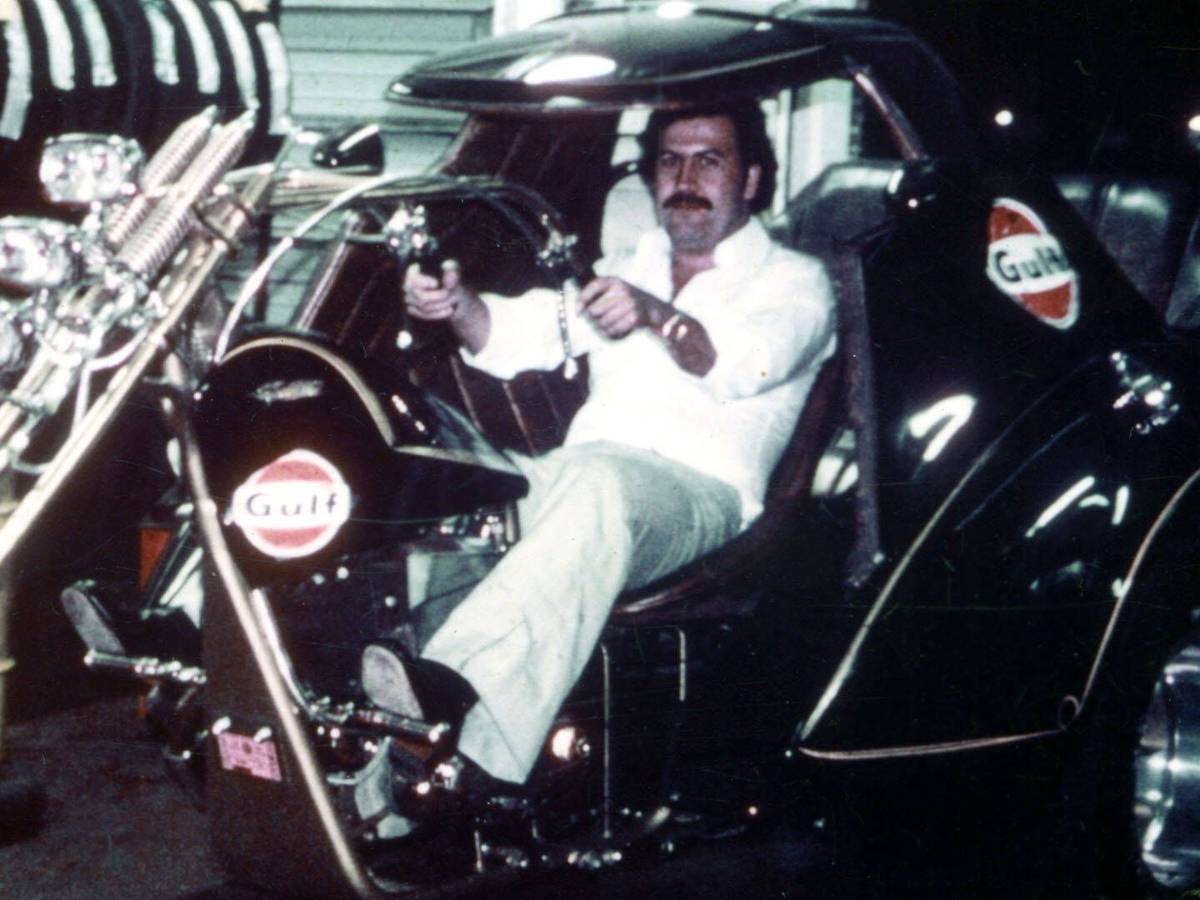 Pablo Escobar in den 1980ern.