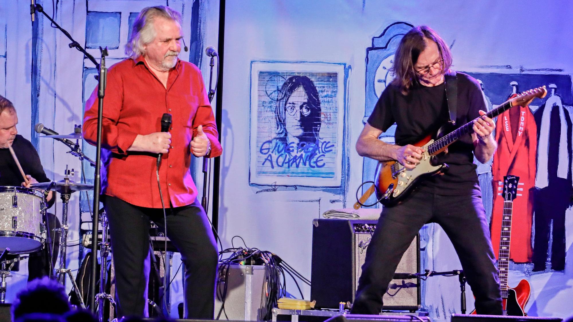 Tommy Engel mit Markus Wienströer.