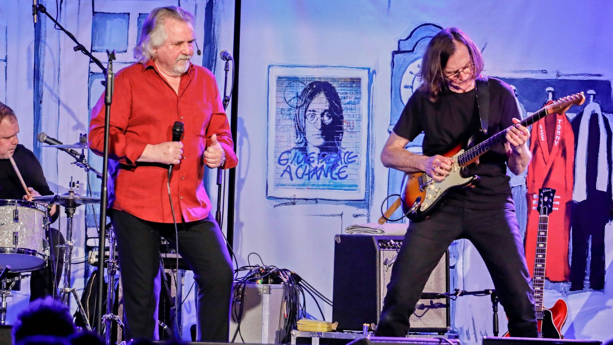 Tommy Engel mit Markus Wienströer.