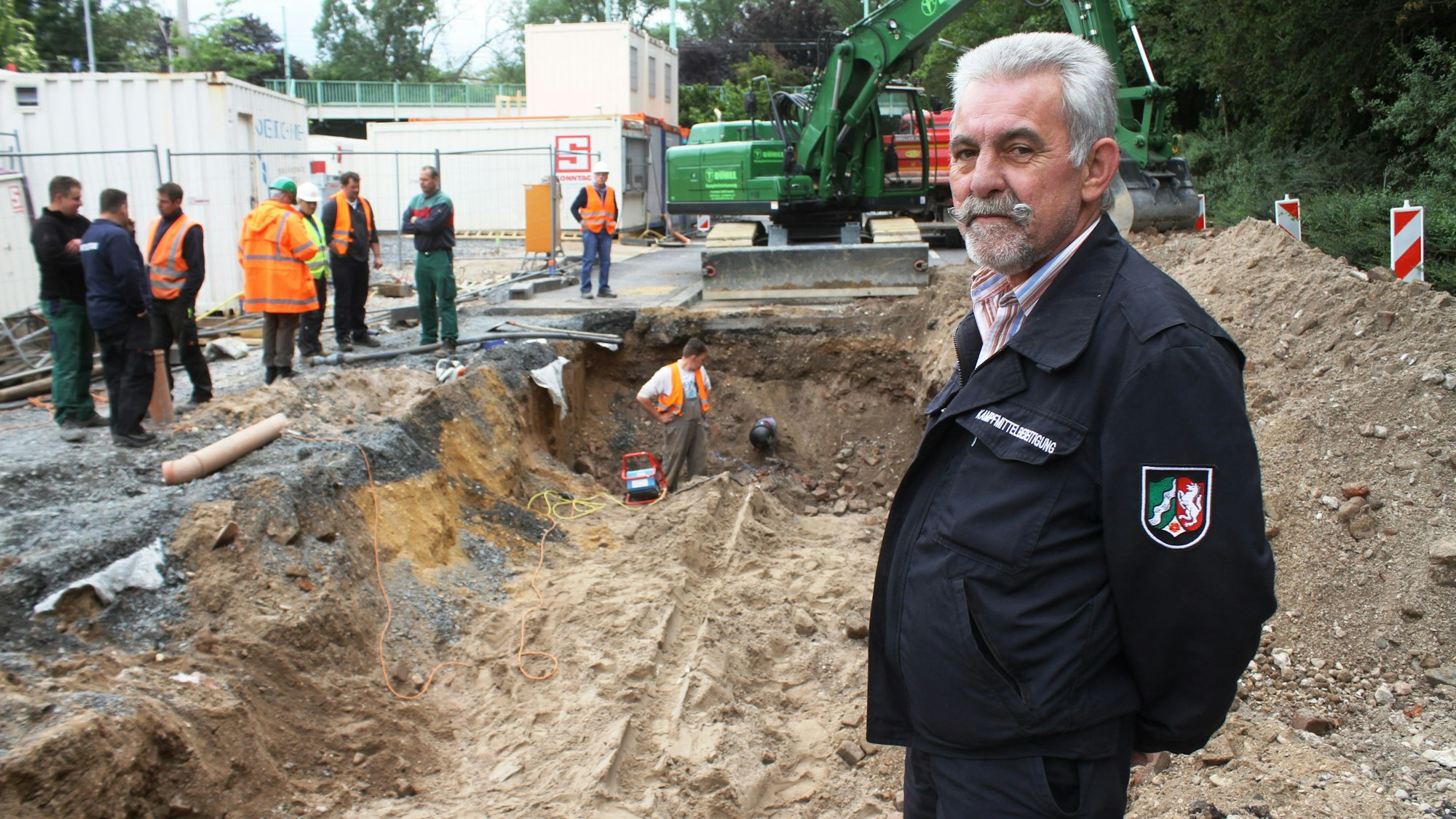 Bomben-Entschärfer Wolfgang Wolf