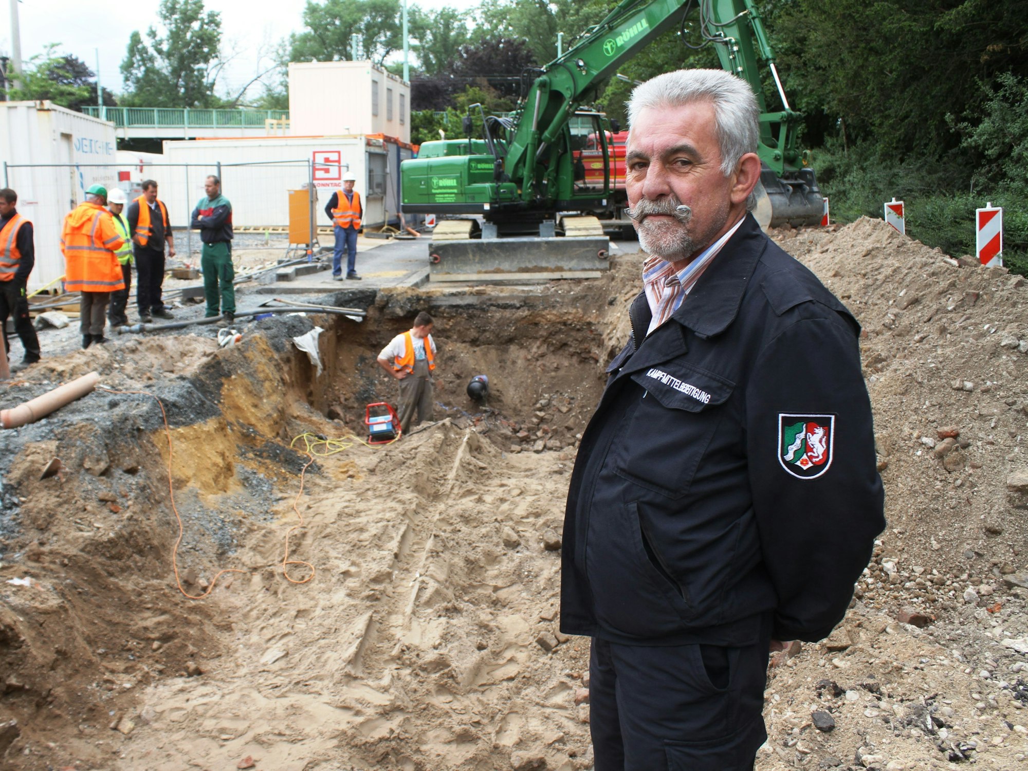 Bomben-Entschärfer Wolfgang Wolf