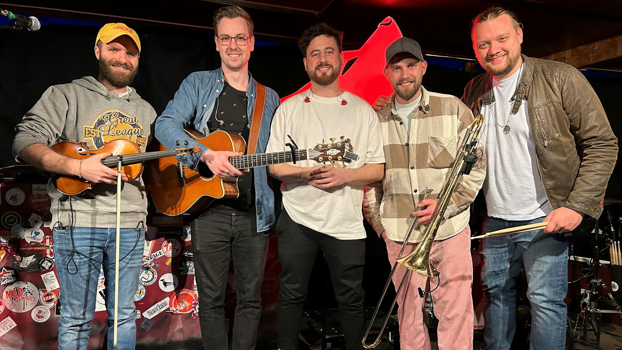 Gruppenbild der Band Lupo.