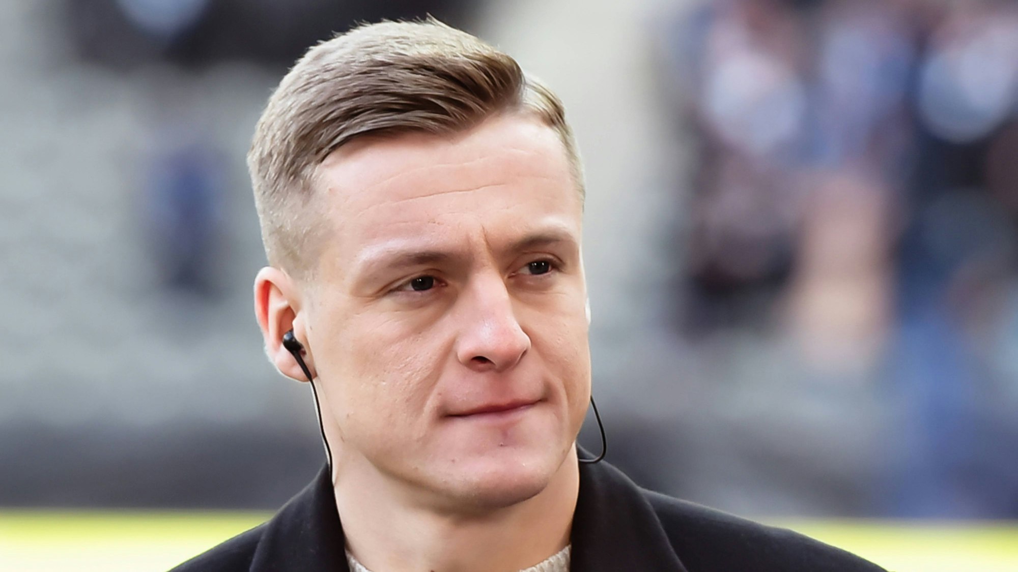 Felix Kroos bei einem TV-Interview.