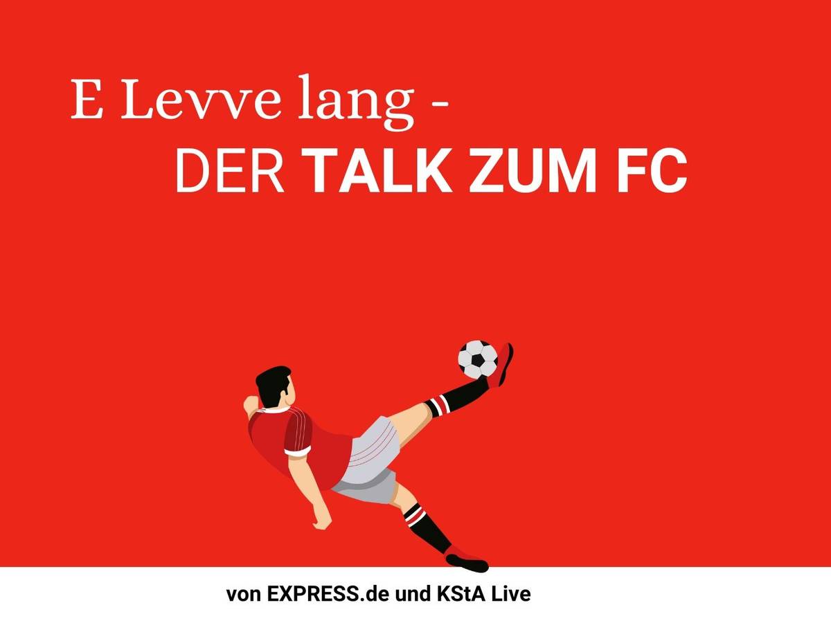 Das Logo zur Veranstaltung: „E Levve lang – Der Talk zum FC“.
