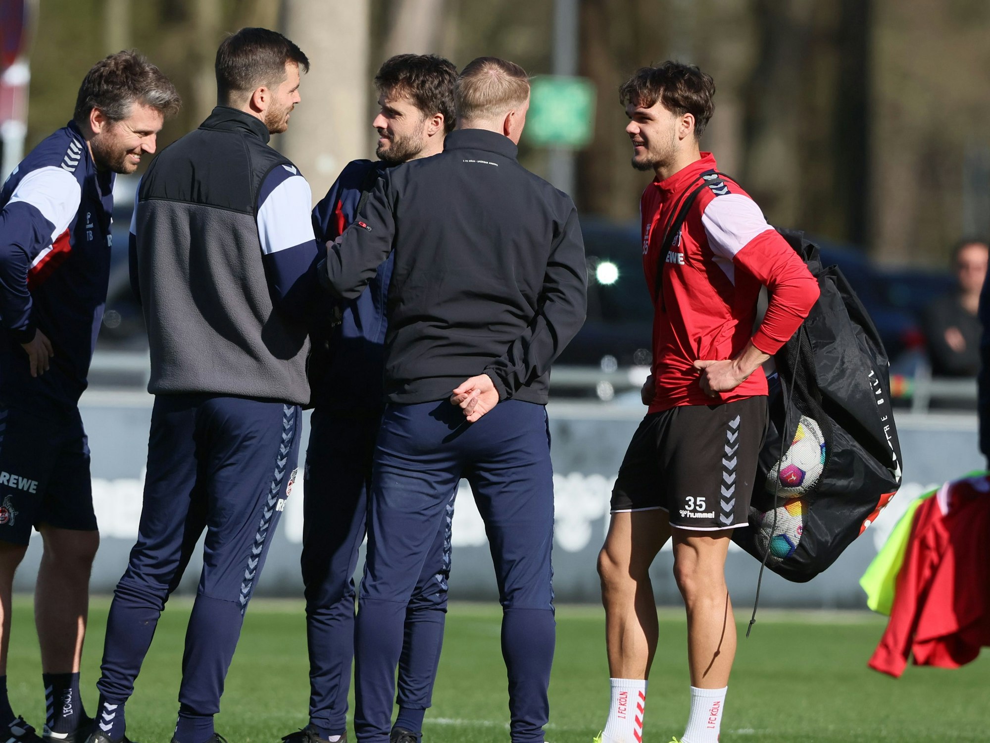1. FC Köln, Training mit Max Finkgräfe und Timo Schultz