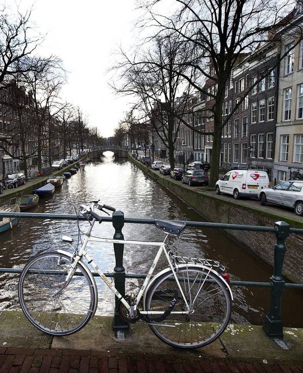 Das Foto aus dem Jahr 2013 zeigt die Keizersgracht in Amsterdam.