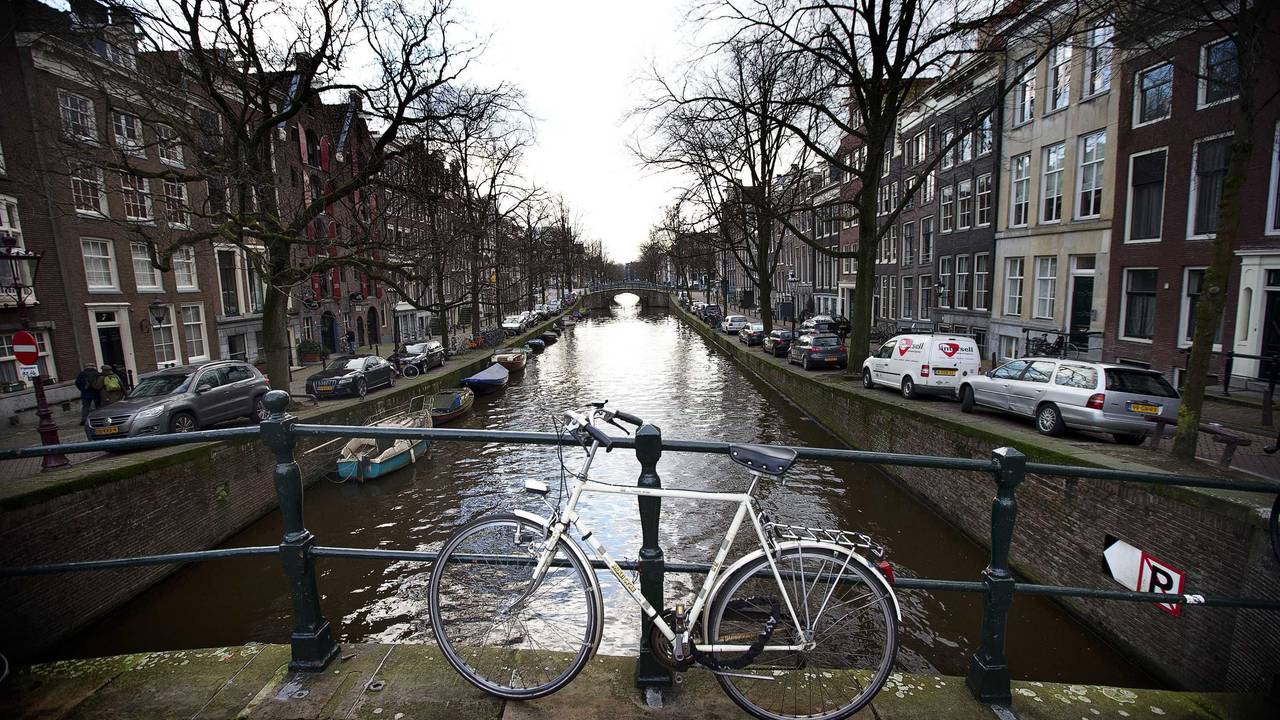 Das Foto aus dem Jahr 2013 zeigt die Keizersgracht in Amsterdam.