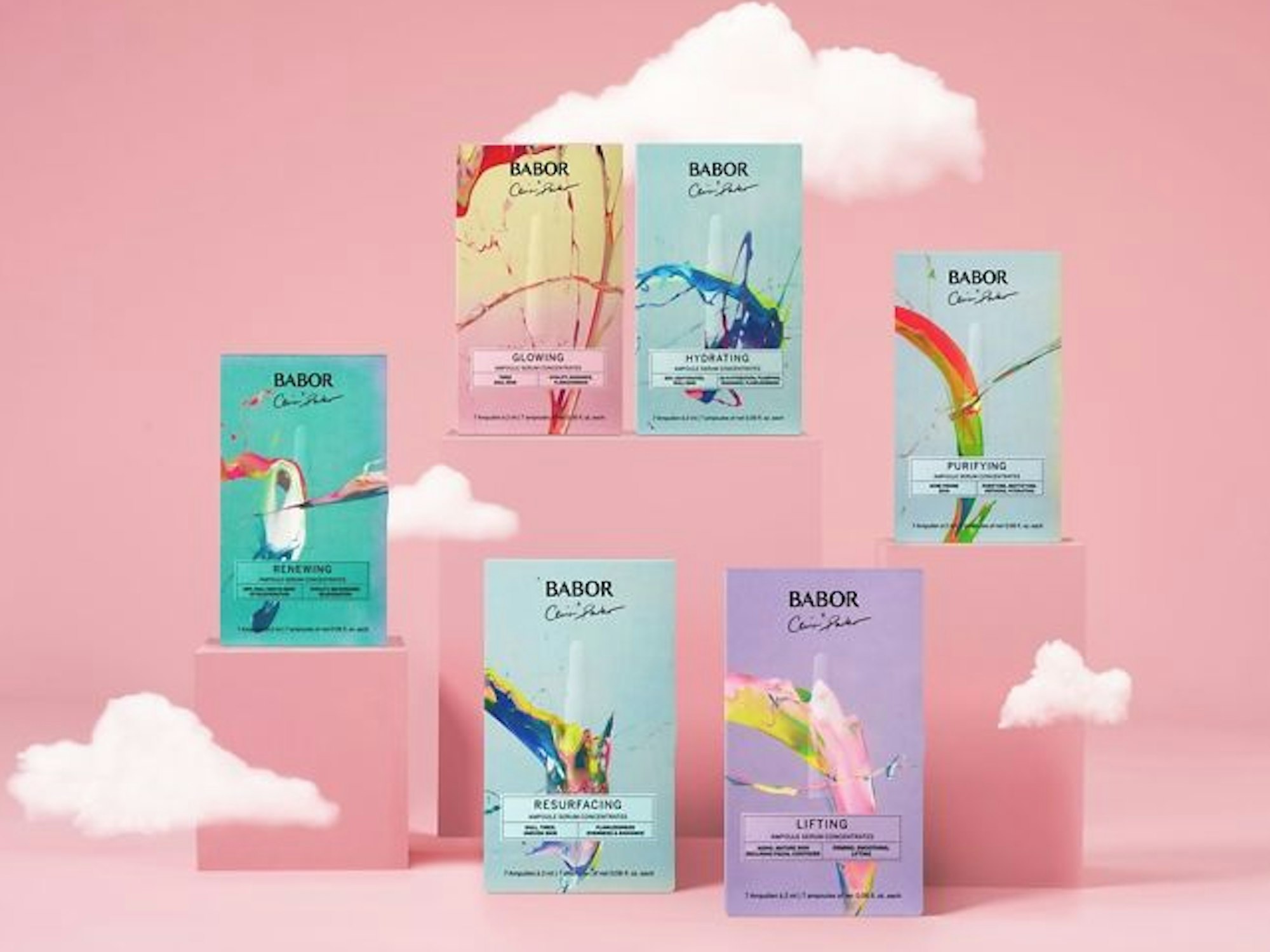 Babor Apoule Serum Concentrates Babor x Cevin Parke