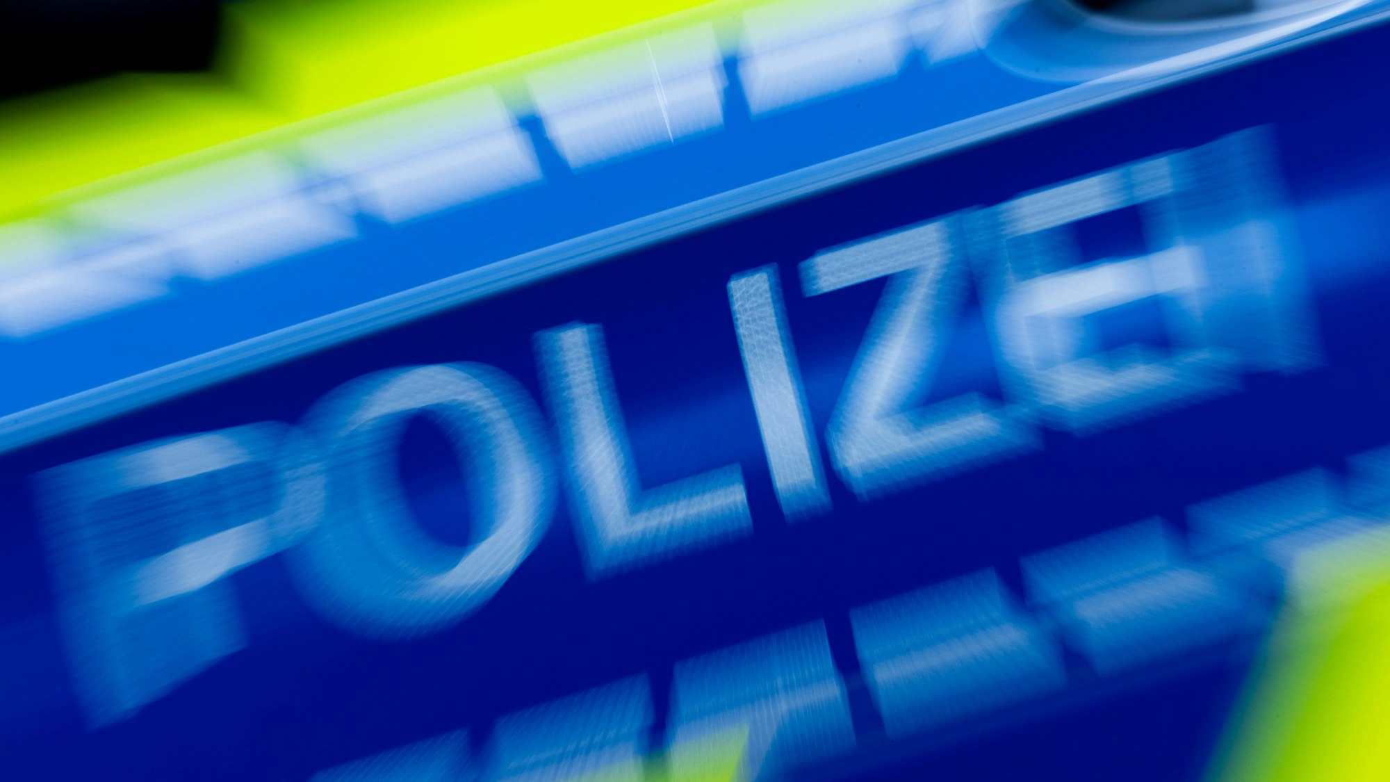 Ein Einsatzwagen der Polizei.