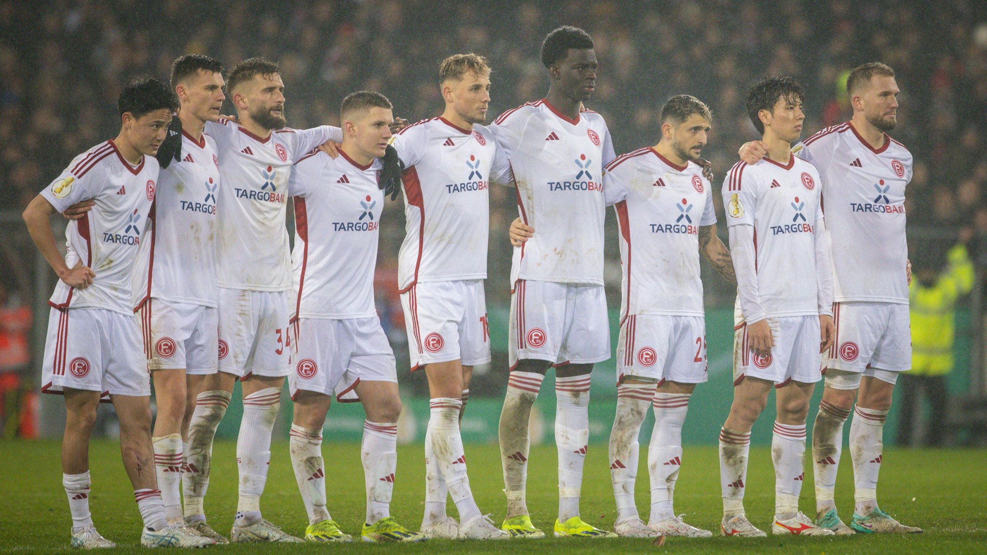 Die Mannschaft von Fortuna Düsseldorf.