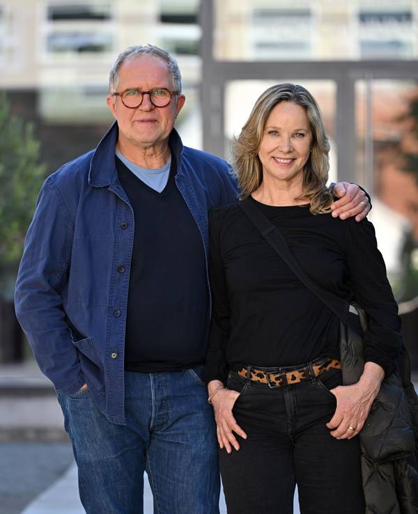 Ann-Kathrin Kramer, Schauspielerin und Ehemann Harald Krassnitzer ("Tatort") am 23. September 2023