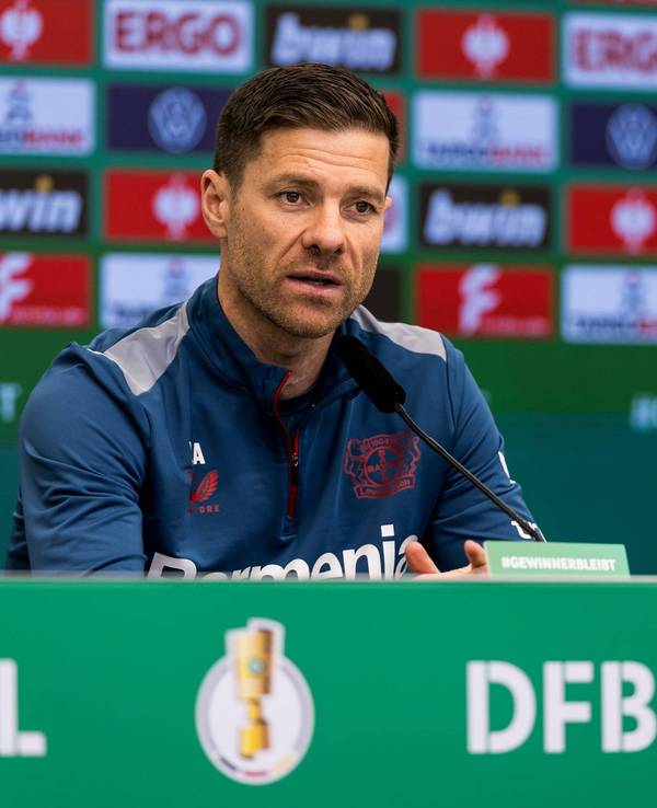 Bayer Leverkusen Trainer Xabi Alonso.