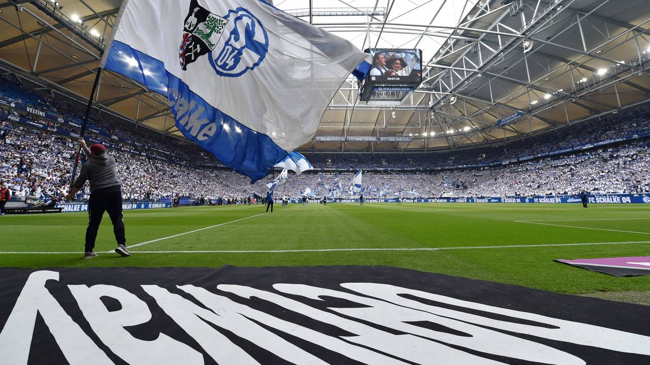 Ein Blick in die Veltins-Arena bei einem Heimspiel von Schalke 04.