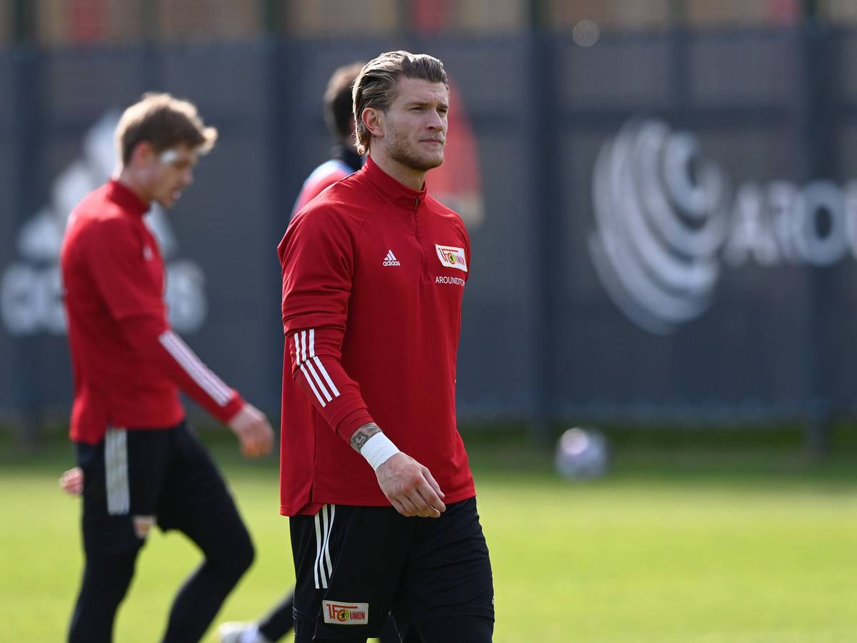 Loris Karius während des Trainings für Union Berlin.