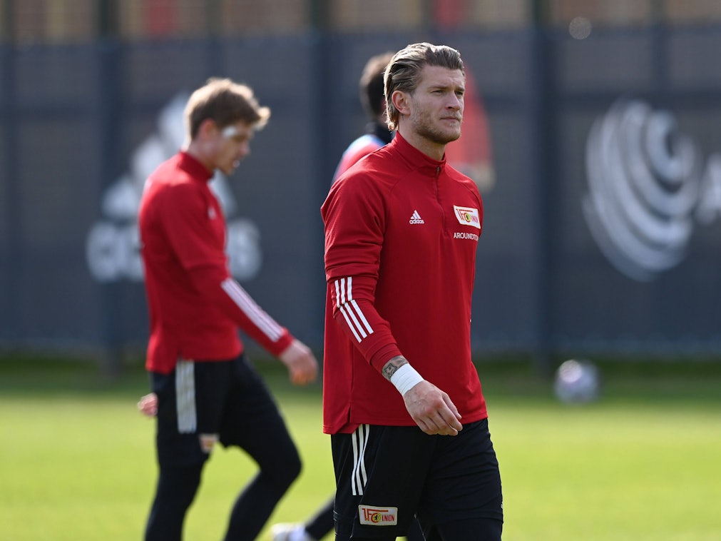 Loris Karius während des Trainings für Union Berlin.