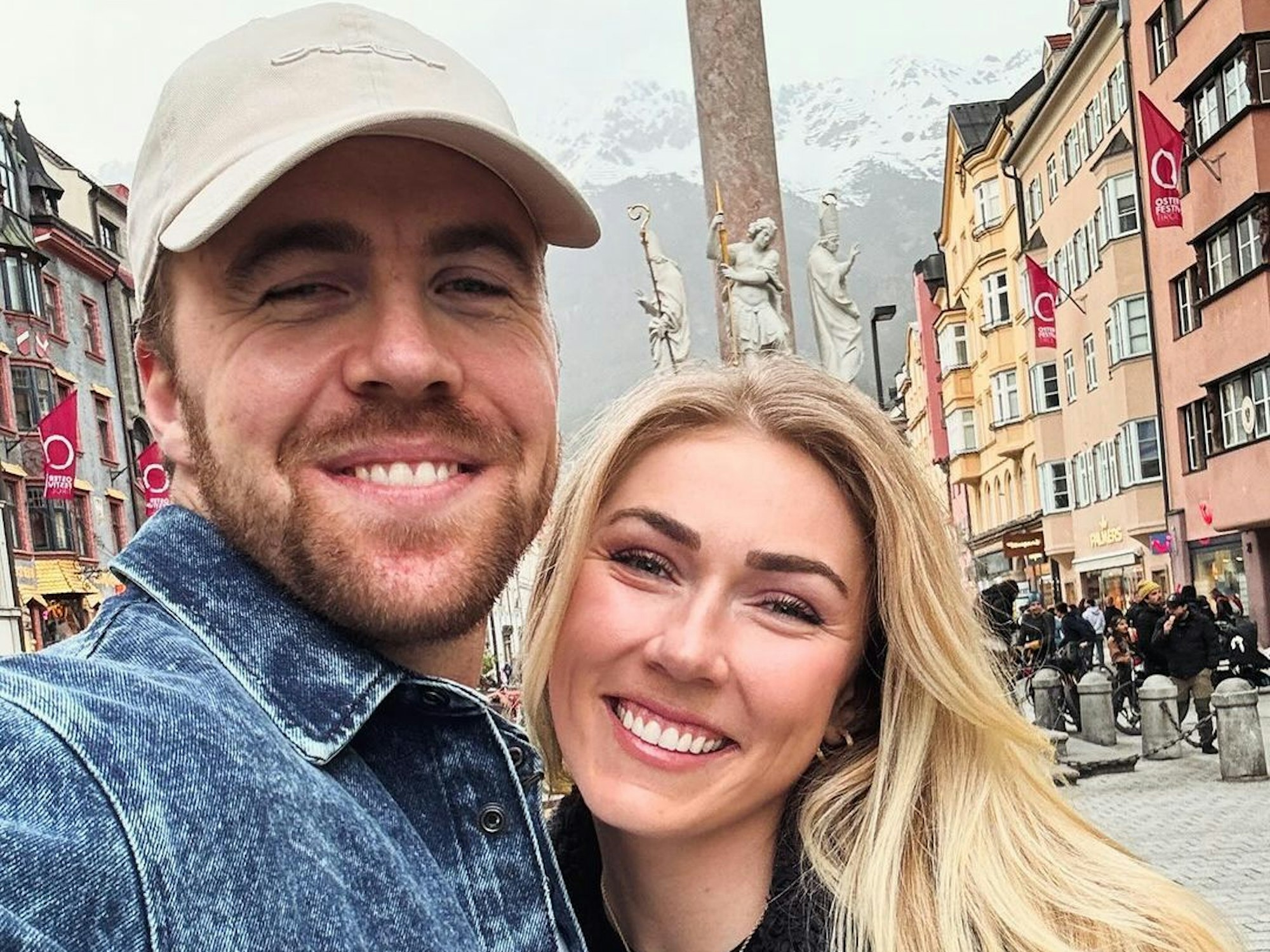 Aleksander Aamodt Kilde und Mikaela Shiffrin in Innsbruck.