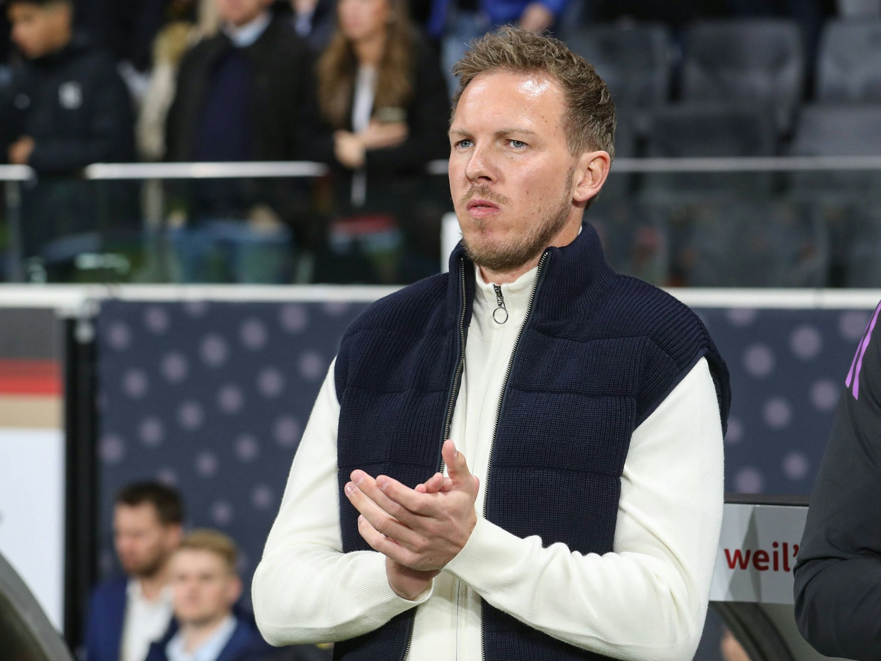 Bundestrainer Julian Nagelsmann, Deutschland klatscht