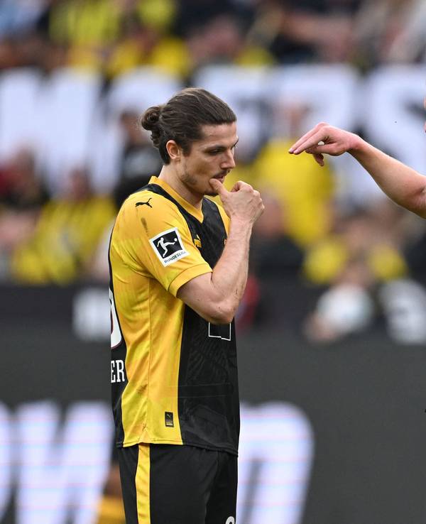 Ratlose Gesichter bei Marcel Sabitzer und Julian Brandt bei der Niederlage von Borussia Dortmund gegen den VfB Stuttgart.