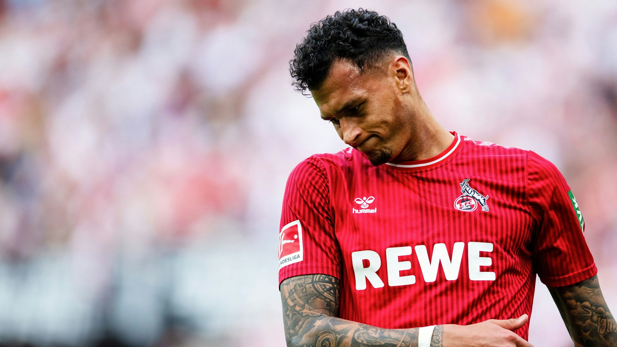 Davie Selke enttäuscht nach einer vergebenen Chance.