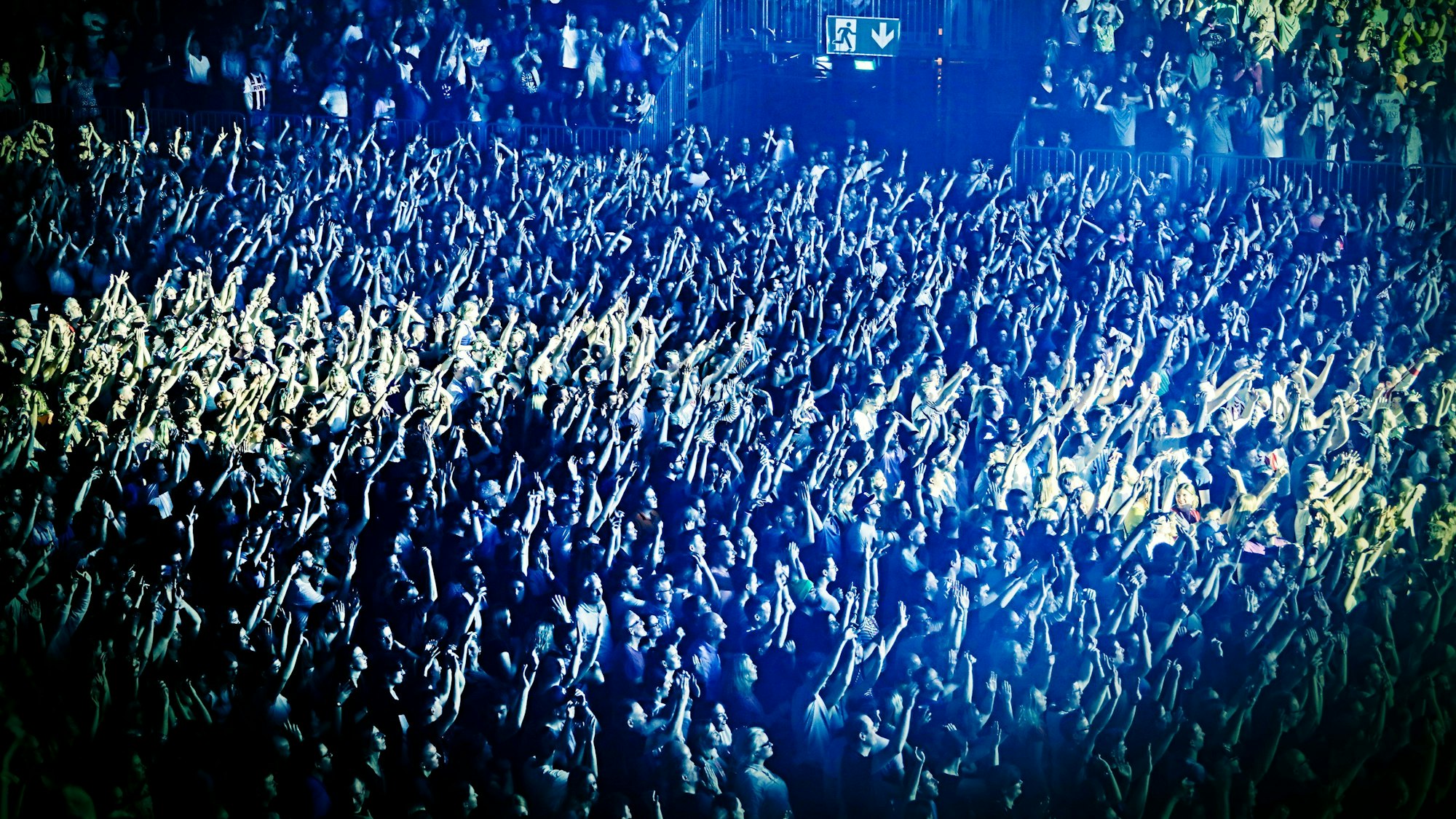 Die Fans gingen begeistert bei Querbeat mit.