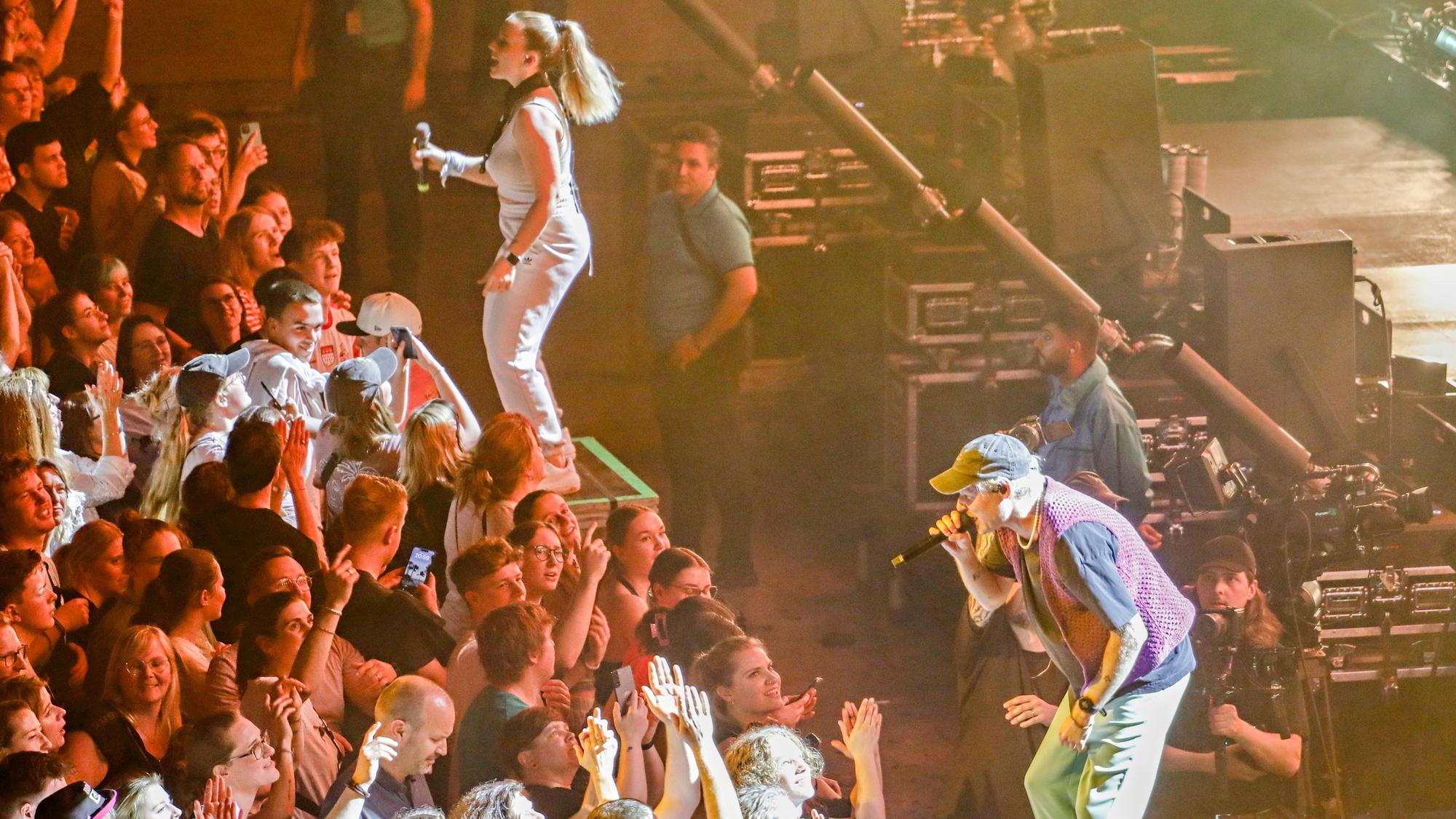 Querbeat in der Arena.