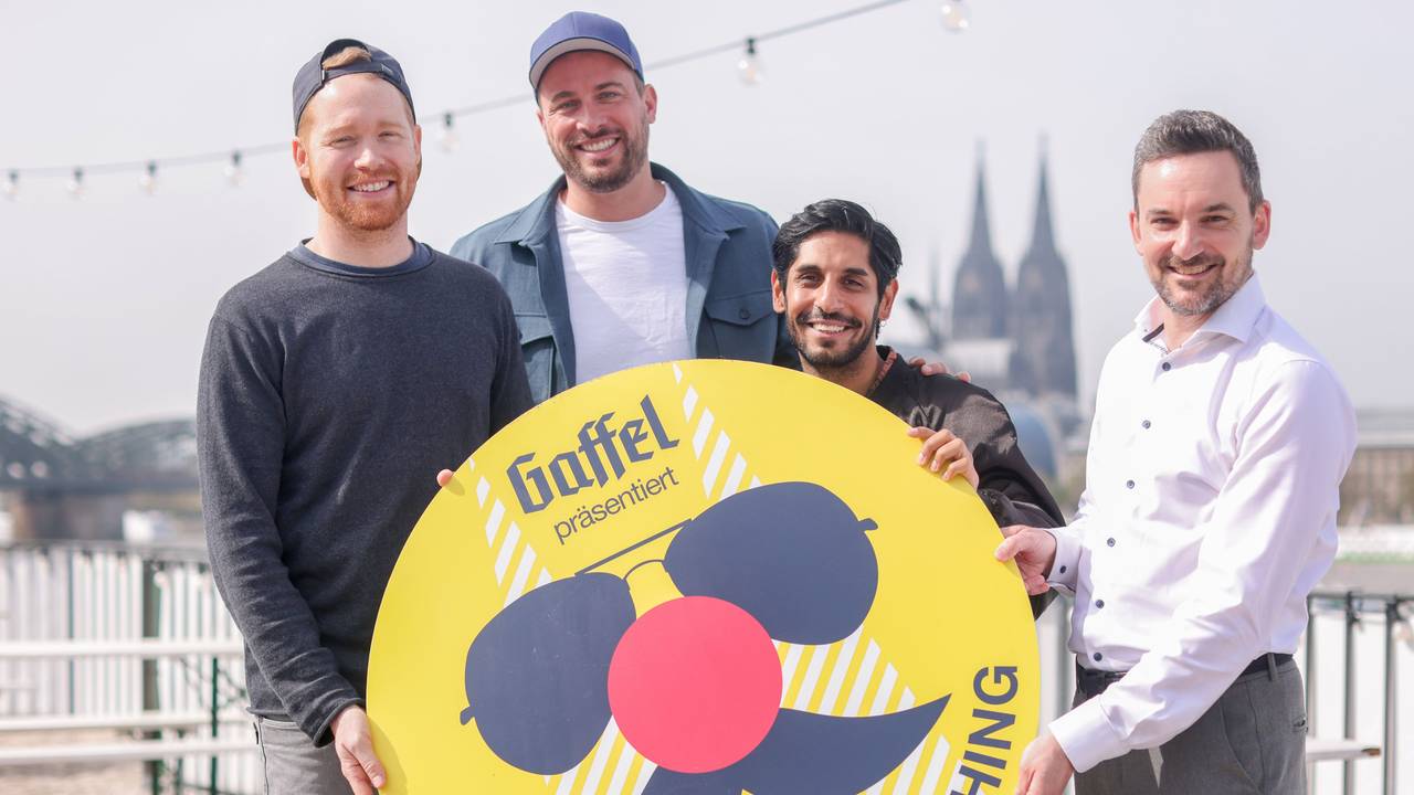 Fototermin zur Pressekonferenz Jeck im Sunnesching för Pänz.