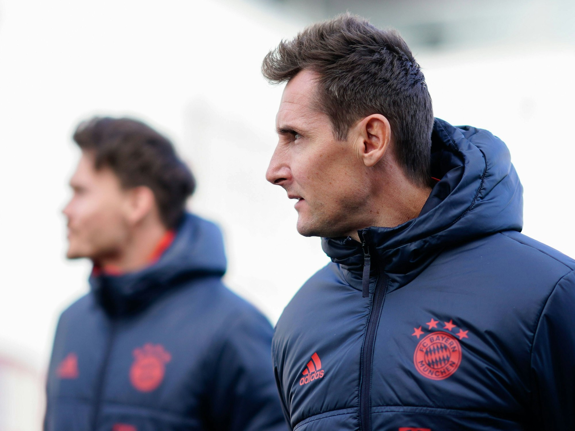 Miroslav Klose, hier am 30. November 2020 als Co-Trainer des FCB, ist wohl Teil eines Notfall-Plans beim FC Bayern.