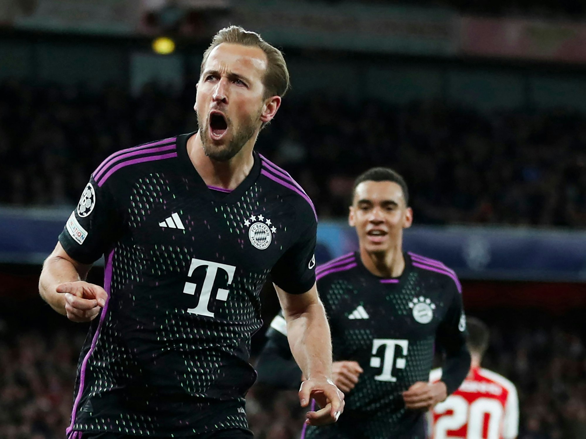 Harry Kane jubelt über sein Elfmeter-Tor