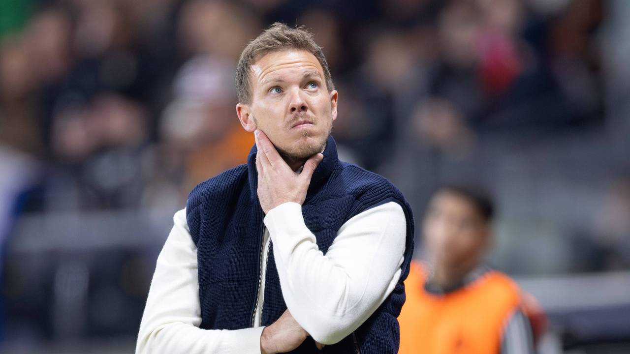 Nagelsmann blickt nachdenklich