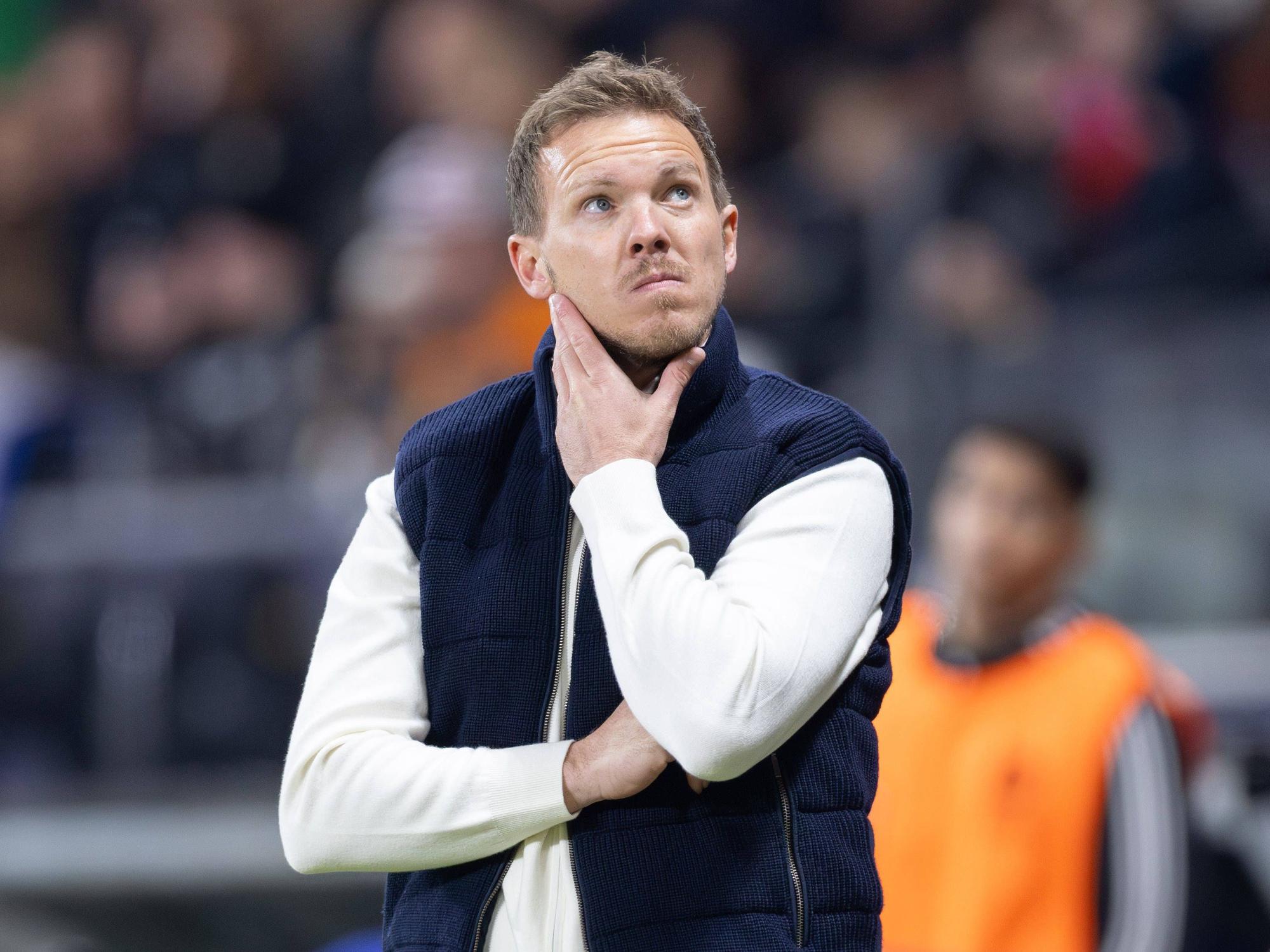 Nagelsmann blickt nachdenklich