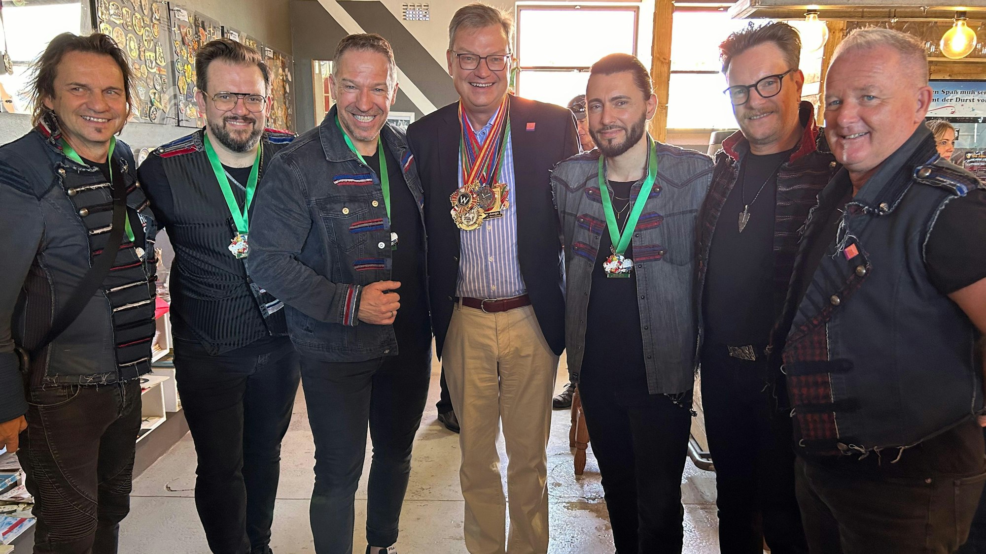 Höhner beim Botschafter von Namibia.